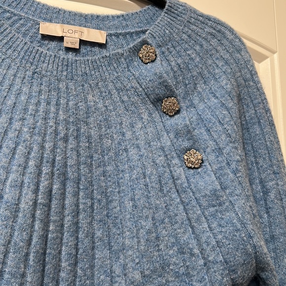 Loft blue crewneck - Picture 3 of 5